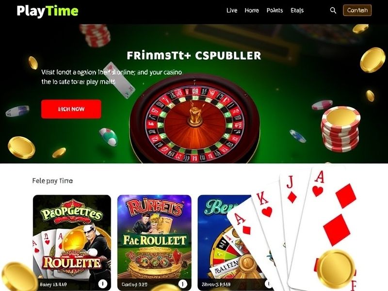 Welcome to Playtime App, the premier online gambling platform offering real money casino games, mobile-friendly access, and a secure environment for adults. Discover slots, poker, and more exclusive features.